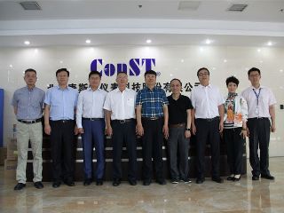 中儀協、京儀集團和國投創新領導一行蒞臨康斯特考察